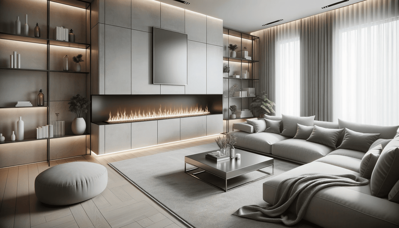 Different types of fireplaces
