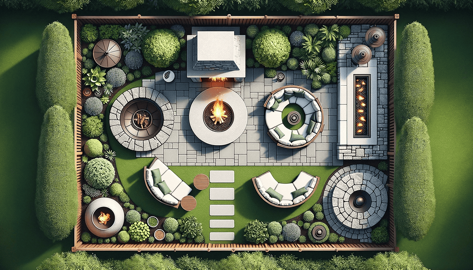 Types Of Outdoor Fireplaces