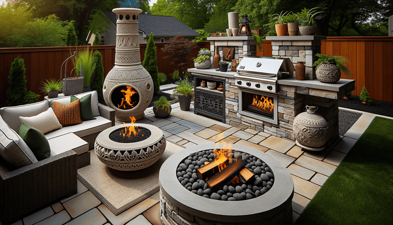 Types of Outdoor Fireplaces