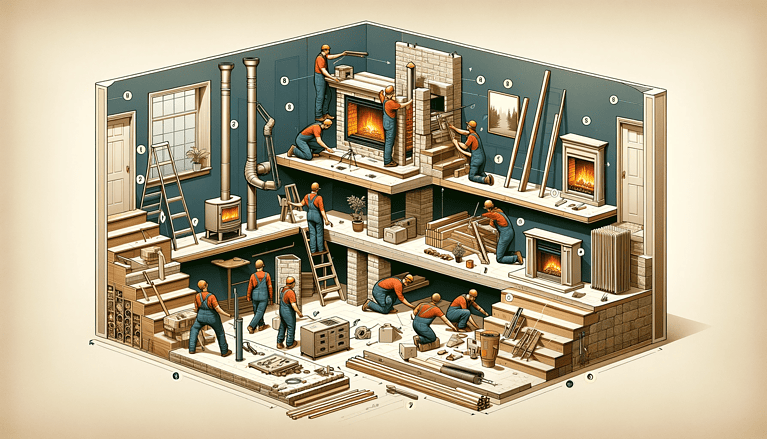 Fireplace Installation Process